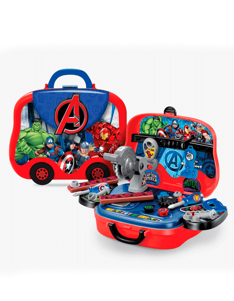 SET-DE-HERRAMIENTAS-Y-LONCHERA-2-EN-1-AVENGERS-b SET DE HERRAMIENTAS Y LONCHERA 2 EN 1 AVENGERS - Imagen 1