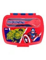 Set Taper Con Cubiertos Avengers