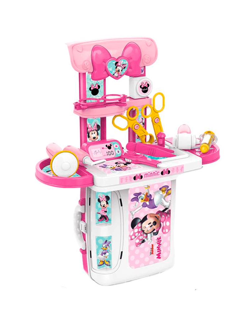 Set-de-Doctora-Maletín-3-en-1-Minnie-Mouse-b Set de Doctora Maletín 3 en 1 Minnie Mouse - Imagen 1