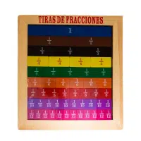 TIRA DE FRACCIONES MADERA