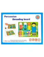 Tablero Montessori Musical Y Motricidad Para Niños Juegos - Imagen 2