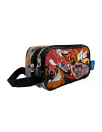Pack Escolar Maleta Lonchera y Cartuchera Hot Wheels Dragon PREMIUM - 3 Piezas - Imagen 6