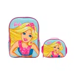 Pack Mochila Lonchera Barbie