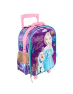 Pack Escolar Premium Frozen Elsa y Olaf: Mochila con Ruedas, Lonchera y Cartuchera - Imagen 3