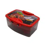 Taper Hot Wheels Race 1100ml con cubiertos - Imagen 2