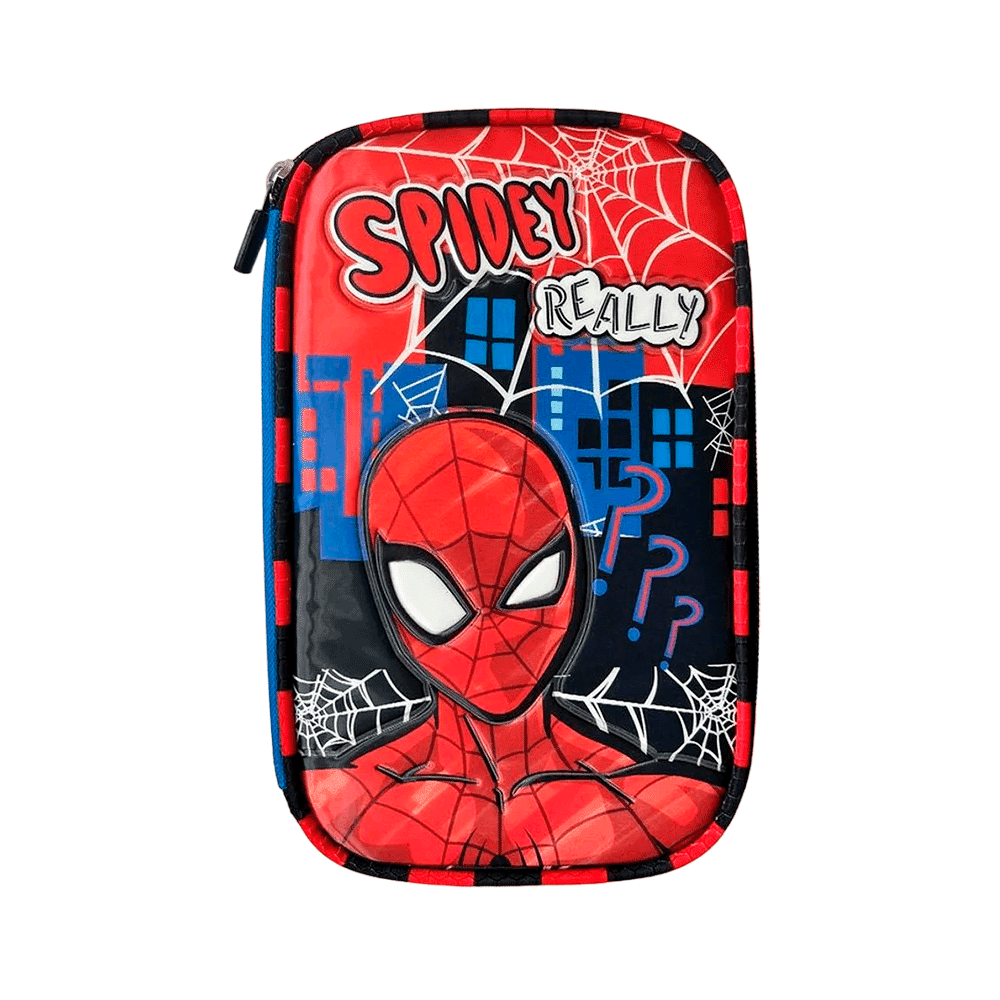 spidermanrea Cartuchera Spiderman Really Tipo Libro - Imagen 1
