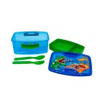 Taper Hot Wheels 1100ml con cubiertos - Imagen 4