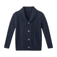 cardigan azul
