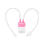 aspirador nasal para bebes rosado