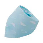 Bandana modelo nubes celeste