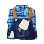 Conjunto Overall Jean y Camisa