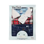 Conjunto Chaleco Cuadros con Pantalón