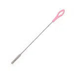 Limpiador de cañitas rosado