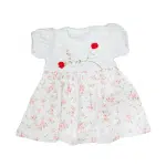Vestido para Bebé Bordado Rojo - Imagen 2