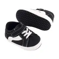 zapatitos suela blanda negro