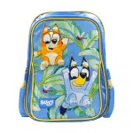 Mochila Bluey y Bingo pastel