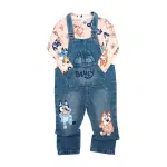 Conjunto Overol Bluey y Bingo