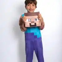 Disfraz Minecraft Steve para niños