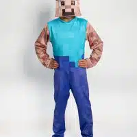 Disfraz Minecraft Steve para niños