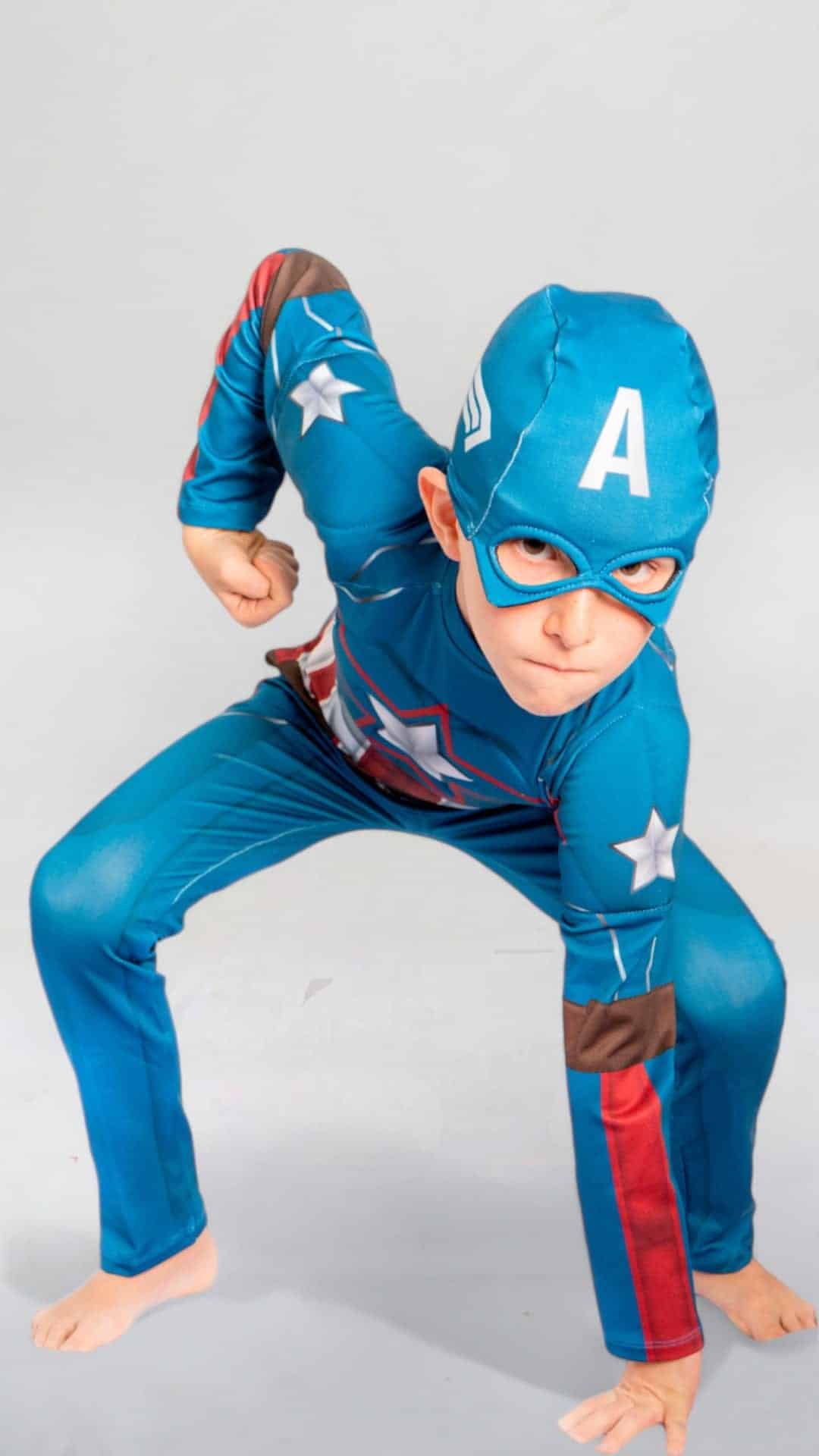 Disfraz Capitán América para niños Disfraz Capitán América para niños