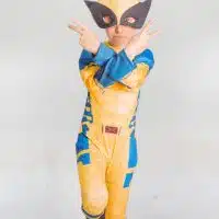 Disfraz Wolverine para niños con máscara
