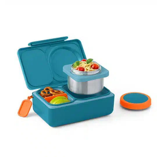 OmieBox UP verde jade con termo de 355ml y gel refrigerante para niños en La Mirilla Kids OmieBox UP verde jade con termo de 355ml y gel refrigerante para niños en La Mirilla Kids