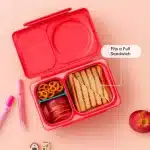 OmieBox UP lonchera térmica color rojo con termo de 355ml en La Mirilla Kids Perú