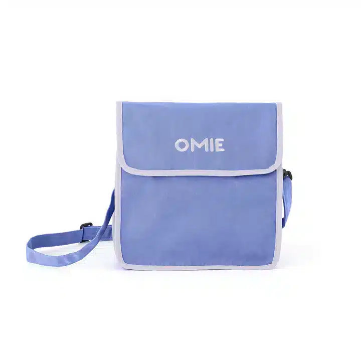 Bolso OmieTote morado lavable a máquina y plegable para OmieBox en La Mirilla Kids Bolso OmieTote morado lavable a máquina y plegable para OmieBox en La Mirilla Kids