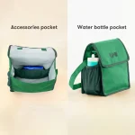 Bolso OmieTote verde lavable a máquina y plegable para OmieBox en La Mirilla Kids
