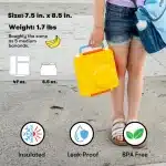 Lonchera OmieBox Amarillo - Ideal para Niños - Imagen 8