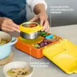 Lonchera OmieBox Amarillo - Ideal para Niños - Imagen 6