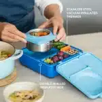 Lonchera OmieBox Cielo Azul - Práctica y Versátil - Imagen 4
