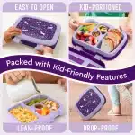 Lunch box Bentgo Unicornio Lila