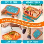 Lunch box Bentgo aviones para niños | A prueba de fugas - Imagen 5