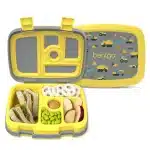 Lunch box Bentgo carros de construcción a prueba de fugas