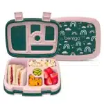 Lunch box Bentgo Kids verde arcoíris a prueba de fugas