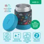 Termo de Comida Infantil Bentgo Dino