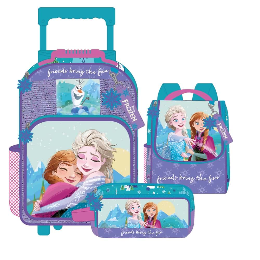 set-de-maleta-frozen-lila Set de Maleta Frozen Lila