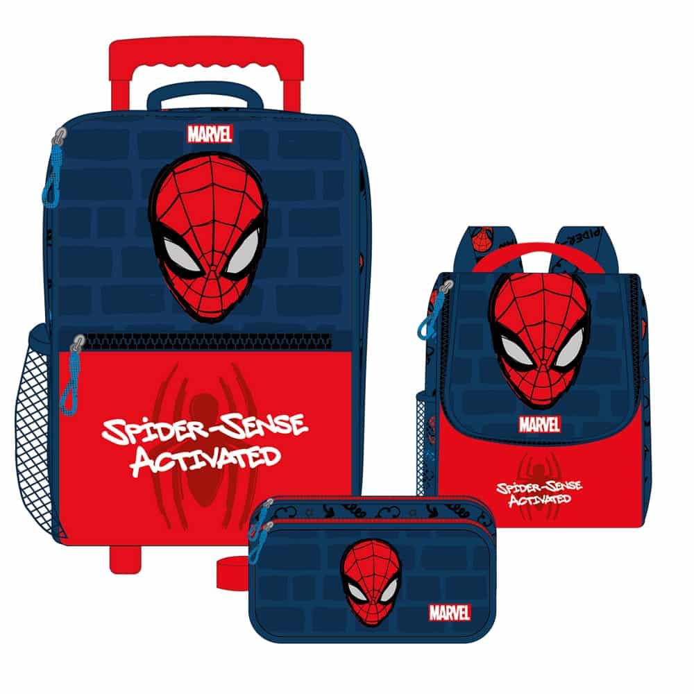 set-de-maleta-spiderman-azul Set de Maleta Spiderman Azul