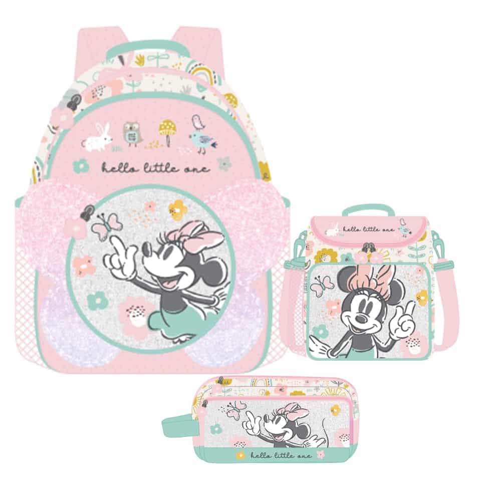 set-de-mochila-minnie-pastel Set Mochila Minnie Pastel