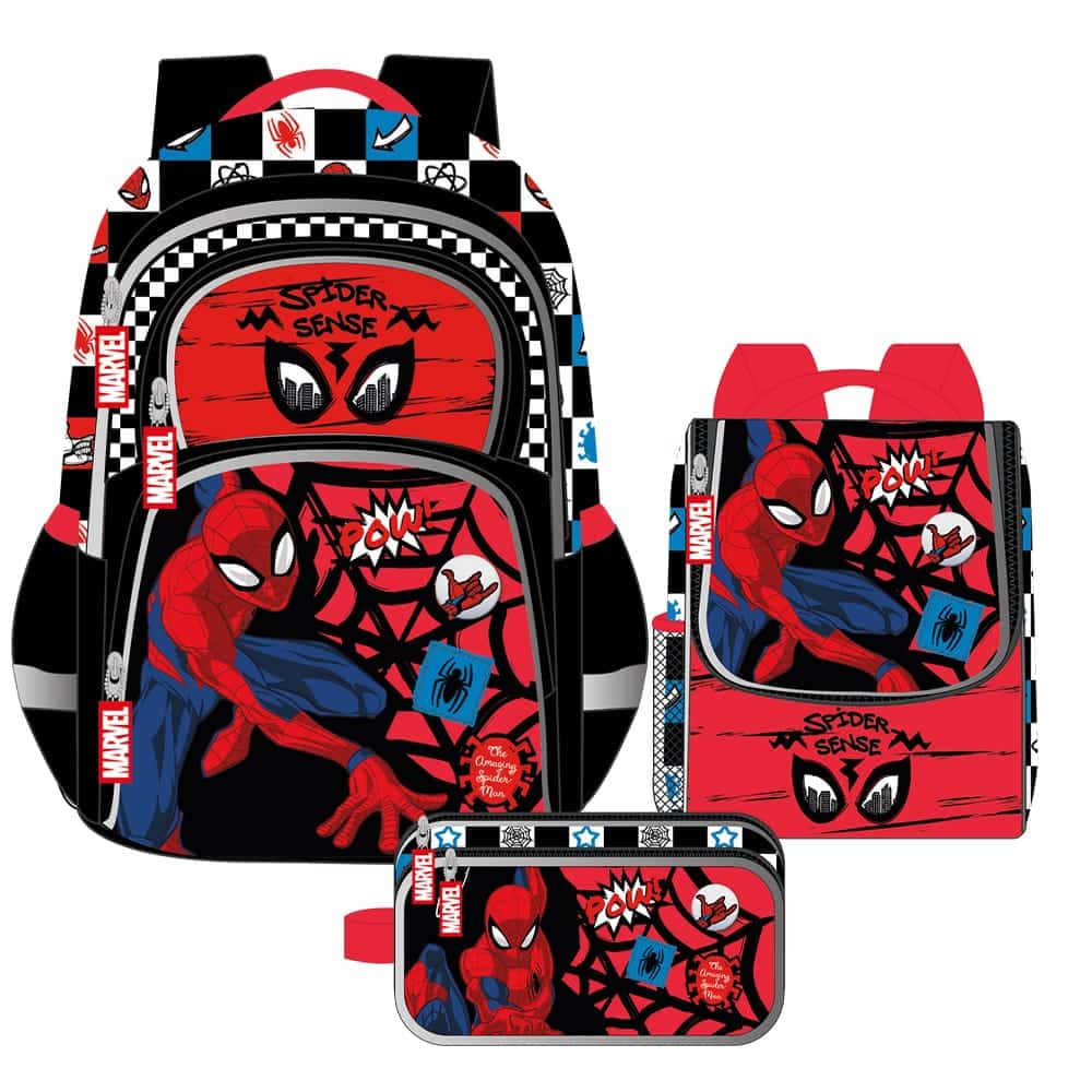 set-de-mochila-spiderman-sense Set Mochila Spiderman Sense