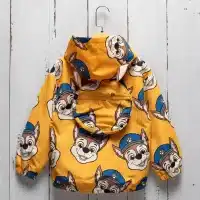 Cortaviento Paw Patrol con bolsa portable impermeable para niños