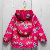 Cortaviento Paw Patrol para niñas con bolsa portable impermeable