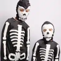 Disfraz Calavera para niños con diseño de esqueleto