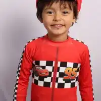 Disfraz Rayo McQueen para niños Cars Pixar rojo