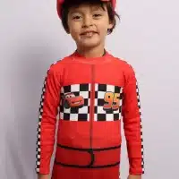 Disfraz Rayo McQueen para niños Cars Pixar rojo
