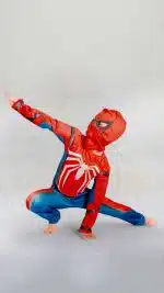 Disfraz Spiderman Blanco PS4
