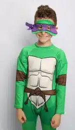 Disfraz Tortuga Ninja Donatello para niños color morado