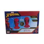 Máscara de Spiderman con movimiento de ojos y luces