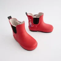 Botas de agua con forro cálido de Spidey and Friends para niños, calzado infantil impermeable y cómodo